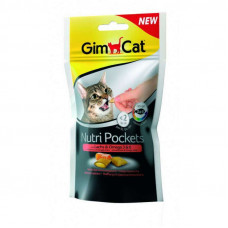 GimCat (DzhimKet) Nutri Pockets - Small pillows with a salmon, the Omega-3 and the Omega-6 for cats