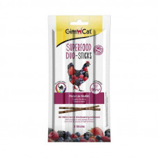 GimCat (DzhimKet) Superfood Duo-sticks - Duo-sticks with a chicken and berries for cats