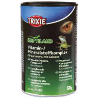 Trixie Reptiland Vitamin-Mineralstoffkomplex - Mineral additive for carnivorous reptiles with calcium