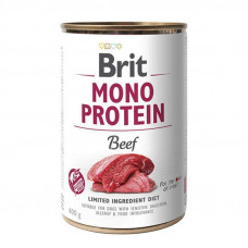 Brit (Is shaven) Mono Protein Beef - Canned food for dogs with beef