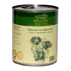 Hubertus Gold the Tinned forage A rabbit and potato for active dogs