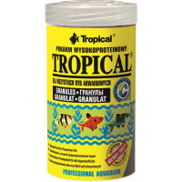 Tropical Granulat - The granulated forage for carnivorous and omnivorous fishes