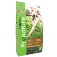 Pronature Original (Oridzhinal Pronature) Adult Large Breed Chicken Oatmeal - A dry feed with chicken for adult dogs of large breeds