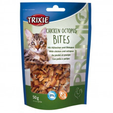 Trixie PREMIO Chicken Octopus Bites - Delicacy with chicken and an octopus for cats