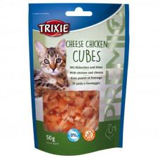 Trixie PREMIO Cheese Chicken Cubes - Delicacy with cheese and chicken for cats