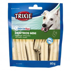 Trixie Denta Fun Dentros Mini - Treats for dogs with poultry