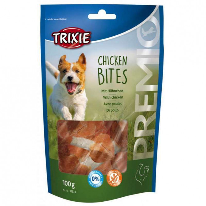 Trixie PREMIO Chicken Bites - Dumbbell delicacy with chicken for dogs