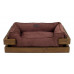 HARLEY & CHO (Harley And Cho) DREAMER Velvet - A plank bed velveteen in a framework from a light tree for cats and dogs