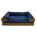 HARLEY & CHO (Harley And Cho) DREAMER Velvet - A plank bed velveteen in a framework from a light tree for cats and dogs