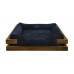 HARLEY & CHO (Harley And Cho) DREAMER Velvet - A plank bed velveteen in a framework from a light tree for cats and dogs