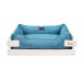 HARLEY & CHO (Harley And Cho) DREAMER Plank bed in a framework velveteen (white tree) for cats and dogs