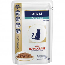 Royal Canin Renal Feline with Tuna - A tinned forage with a tuna for cats at a renal failure (pieces in sauce)