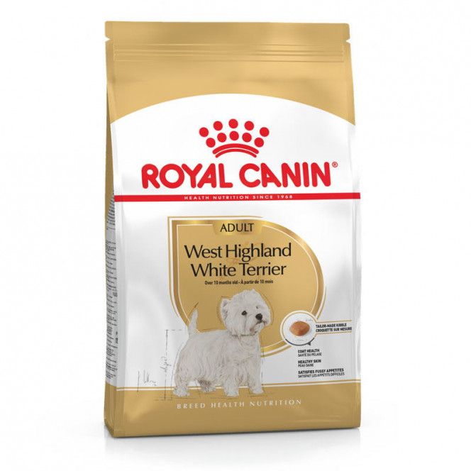 Royal Canin West Highland White Terrier Adult - A dry feed with fowl for adult dogs of breed the West Highland White Terrier