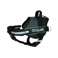 Collar DogExtreme Police – A breast-band for dogs with a replaceable inscription