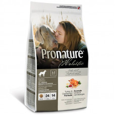 Pronature Holistic (Пронатюр Холистик) Adult All Breeds with Turkey & Cranberries - Сухой корм с индейкой и клюквой для взрослых собак всех пород