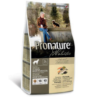 Pronature Holistic (Holistik Pronature) - A dry feed with ocean white fish and the Canadian wild rice for elderly or low-active dogs of all breeds