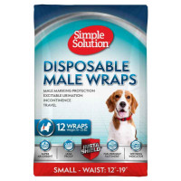 Simple Solution (Симпл Солюшн) Disposable Male Wraps - Влагопоглощающие гигиенические одноразовые пояса для кобелей