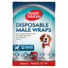 Simple Solution (Симпл Солюшн) Disposable Male Wraps - Влагопоглощающие гигиенические одноразовые пояса для кобелей