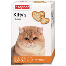 Beaphar Kittys Cheese - The tablets vitaminized with cheese for cats