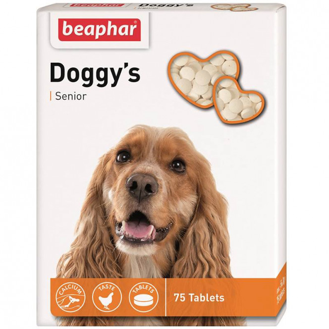 Beaphar Doggys Senior - Vitamins for elderly dogs