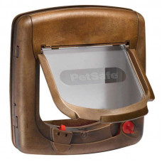 PetSafe Staywell Magnetic 4-Way Locking Deluxe Cat Flap - Doors for cats with a program key