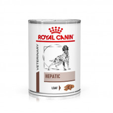 Royal Canin Hepatic - Tinned dog food at liver diseases (paste)