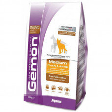 Gemon (Dzhemon) Medium Puppy&Junior - A dry feed with chicken and rice for puppies of average breeds