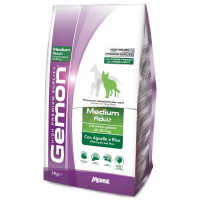 Gemon (Dzhemon) Medium Adult - A dry feed for adult dogs of average breeds with a lamb and rice