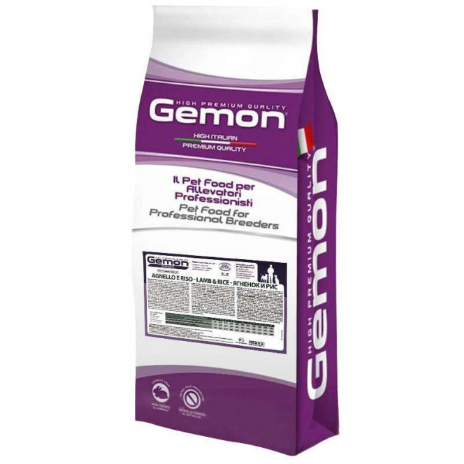 Gemon (Dzhemon) Adult is the Dry feed with a lamb and rice for adult dogs of all breeds