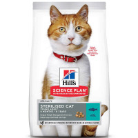 Hills (Хиллс) Science Plan Sterilised Cat Young Adult with Tuna - Сухой корм с тунцом для стерилизованных котов и кошек