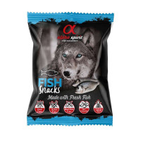 Alpha Spirit Snacks Fish - Semi-damp treats for dogs with fish