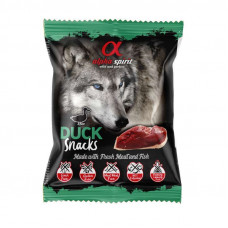 Alpha Spirit Snacks Duck - Semi-damp treats for dogs with a duck