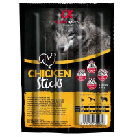 Alpha Spirit Sticks Chicken - Semi-damp treats for dogs (sticks with chicken)