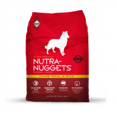 Nutra Nuggets (Nutra Nagets) Lamb Meal & Rice for Dogs - A dry feed with a lamb and rice for dogs