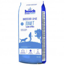 Bosch of Breeder Line Lamb & Rice - A dry premium of sterns with poultry for adult dogs of average and large breeds