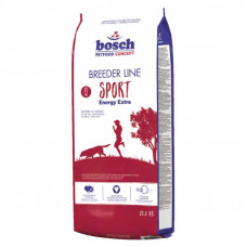 Bosch of Breeder Line Sport Energy Extra - A dry feed with poultry and seafood for adult dogs with the high level of activity