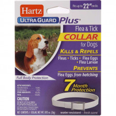 Hartz UltraGuard Plus Flea&Tick Collar for Dogs - A collar for adult dogs