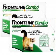 Frontline by Merial - Frontline COMBO Cat - Antiparasitic drops from fleas and ticks for cats