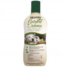 Sentry Natural Defense (Sentri Neychers Defens) Natural Flea Shampoo - Antiparasitic shampoo Sentri Neychers Defens from fleas and ticks for dogs