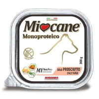 Morando Miocane Monoproteico Hum - A damp monoprotein forage with proshutto for dogs of all breeds