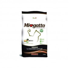 Morando Miogatto Aduit 0.3 - A dry feed with veal and barley for adult cats