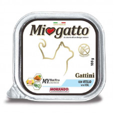 Morando Miogatto Kitten Veal - A damp forage with veal for kittens