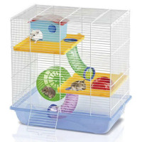 Imac (Aimag) Criceti 7 - A cage plastic 2-level for hamsters, gerbils