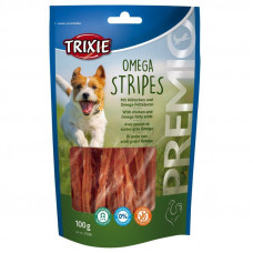 Trixie Premio Omega Stripes - Chicken fillet delicacy for dogs