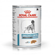 Royal Canin Sensitivity Control Chicken with Rice - Tinned dog food with chicken at food allergy / intolerance