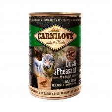 Carnilove (Karnilav) Duck & Pheasant for Adult Dogs - Canned food with a duck and a pheasant for adult dogs