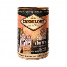 Carnilove (Karnilav) Salmon & Turkey for Puppies - Canned food with a salmon and a turkey for puppies