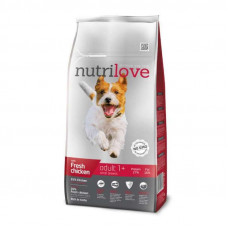 Nutrilove Adult Small Breeds - Adult dog food of small breeds with chicken and rice