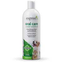 Espree Natural Oral Care Water Additive - Additive for water with mint on mouth care for dogs and cats