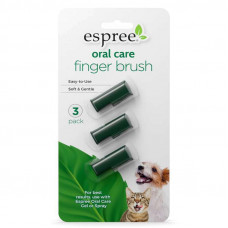 Espree Natural Oral Care Finger Brush - A set of brushes for care for teeth of cats and dogs